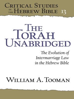 cover image of The Torah Unabridged